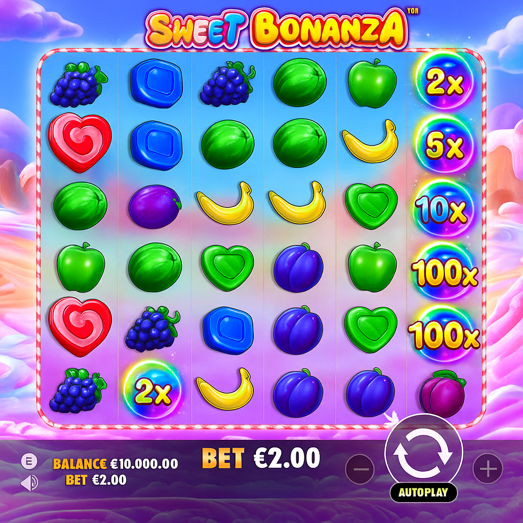 SpinAura - Sweet Bonanza Slot Game - Play Online